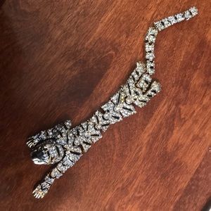 Vintage Articulating Panther Brooch RARE